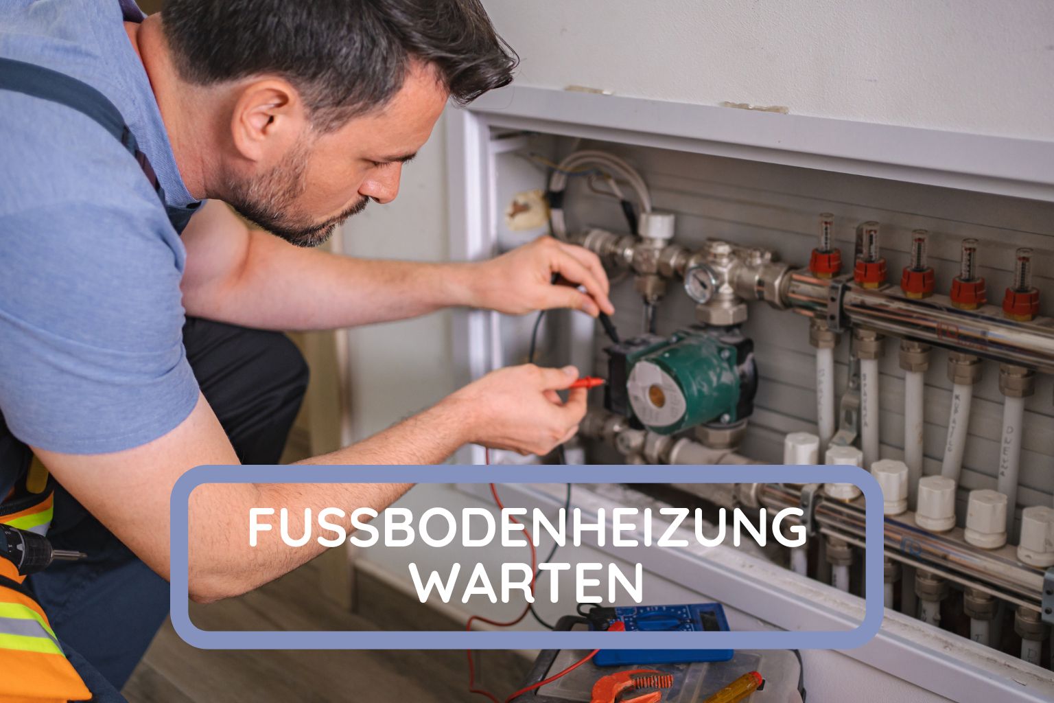 Fußbodenheizung warten
