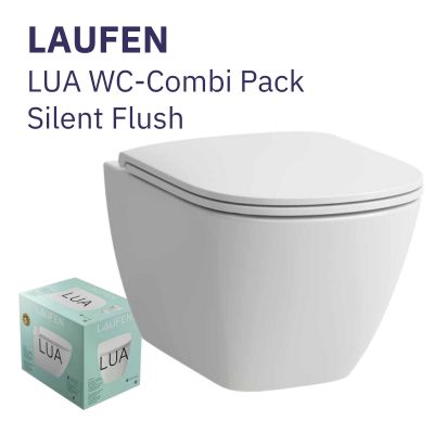 LAUFEN LUA WC-Combi Pack Silent Flush-2 LAUFEN LUA WC-Combi Pack Silent Flush
