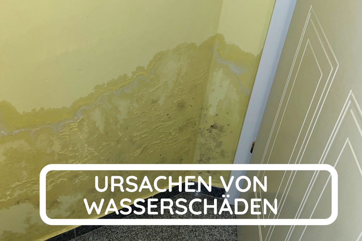 Wasserschaden Ursachen